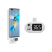 Type-C Uyumlu Telefona Takılabilen Temassız Ateş Ölçer