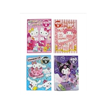 450 Parça Kawaii Karakterleri My Melody Hello Kitty Kuromi Cinnamoroll Stickers