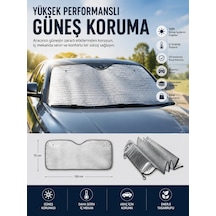 Araç Güneşlik Koruyucu Cam Güneşliği Otomobil Güneşlikleri Katlanabilir - Lisinya