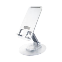 Luckysouk Dönen Alüminyum Alaşımlı Cep Telefonu Tutucusu Masaüstü Tablet Canlı Yayın Cep Telefonu Tutucusu Beyaz Var Direksiyon Nmcjne