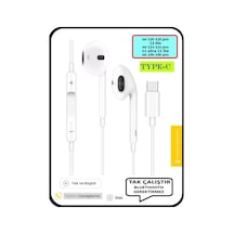 Xiaomi Mi 12t 12 Pro 12 Lite Mi 11t Pro Ultra 10t Pro Kulaklık Type C Kablolu Kulaklık Tak Çalıştır