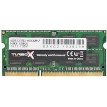 Turbox Race Lap S 4 GB DDR3 1600 MHz CL11 Notebook Ram