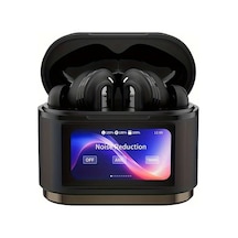 Wangxi Tozohashzhe Siyah Akıllı Çeviri Kulaklık 144 Dil Ses Çevirici Lcd Ekran Uzun Pil Ömrü Usb C Şarj Seyahat İş