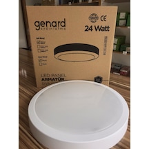 Genard Led Panel Armatür Sıva Üstü 24w Beyaz