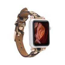 Apple Watch Uyumlu Deri Kordon 38-40-41mm Ferro Leo1n