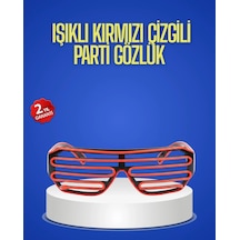 Gece Organizasyonları İçin Renkli Led Gözlük "