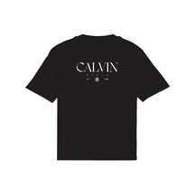 Calvin Klein Kadın Normal Kalıp Yuvarlak Yakalı Pamuklu Kısa Kollu Siyah T-shirt Lv047e813g-ub1-12880 Siyah