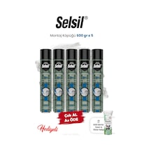 5 X 600 Gr Montaj Köpüğü Ve Rosie