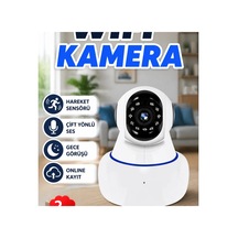 3.0mp Full Hd Akıllı Ip Kamera Gece Görüşü ve Çift Yönlü Ses Renkli