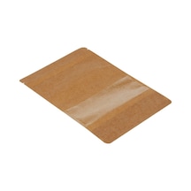 Packanya Kraft Dar Pencereli Doypack 500'lü 20 x 30 + 5 CM