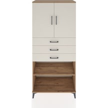 Hyperion Dolap 3 Raflı 3 Çekmeceli 2 Kapaklı 88x44x195 Çam-aytaşı Atlas Çam