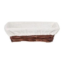 Hasır Bezli Dikdörtgen 24 Cm Esd-24 Kahverengi