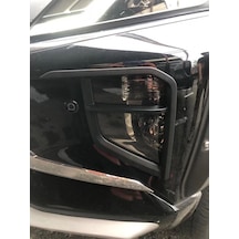 Ducki Mitsubishi L200 2019 Sonrası Sis Farı Çerçevesi Siyah
