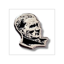 Atatürk Yaka Rozetii Gümüş