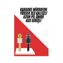 Karaoke - 454 - Mikrofon Dahili Hoparlörlü Sd-usb-aux Girişli - Csmo-tex - Bluetooth Hoparlör