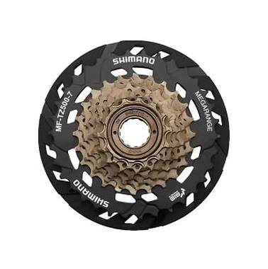 Shimano 7'li Muhafazalı Mega Range Ruble 14/34t Mf-tz510-7 Siyah