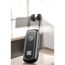 Kablolu - 576 - Bluetooth Kulaklık Kulak İçi Stereo Mikrofonlu - Csmo-tex - Dijital Göstergeli