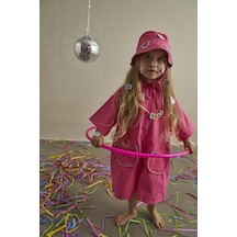 Oh La La Koala Pembe Candy Summer Biyeli Şapkalı Tulum
