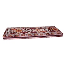 Erbasonline Mnd311-402 Şark Köşesi Bordo Halı Desenli Minder 180X60X10 Cm