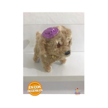 Pıllı Havlayan Kahve Köpek Oyuncak - 15 Cm Boyunda Yumuşacık Ve Şirin Sarı