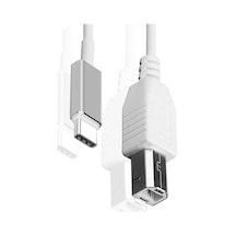 Telefonu Yazıcıya Bağlama Kablosu Type-c Yazıcı Kablosu Dönüştürücüsü Piyano Yazıcı Kablosu