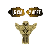 Melek 1.5cm Metal Ayak Çeyiz Ve Hediye Kutusu Mobilya Ayağı 1.5cm Altın 2 Adet Altın