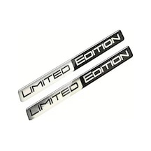 Limited Edition Silver 3d Sticker 1