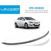 Spoiler Parlak Siyah Astra J 2010 2015 2018101 Sunplex