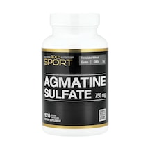 California Gold Nutrition, Agmatine Sulfate, 750 Mg, 120 Veggie Capsules
