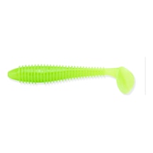 Keitech Swing Impact Fat 2.8" 026s Clear Chartreuse Glow Silikon Yem