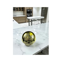 İstanbul Temalı Kapaklı Kokusuz Metal Küllük 8x8 Cm Ayasofya Rölyefli Bakır/gold/gümüş 732514648