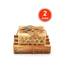 Hediyelik Çörekotu Yağı Sabunu El Yapımı Doğal Paletli 110 G x 2