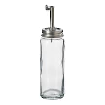 Ikea Cıtronhaj Yağlık Ve Sirkelik 100 Ml 16 Cm Şeffaf Krom Metal - Şeffaf