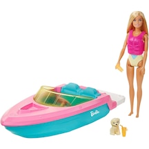 Barbie Bebek Ve Sürat Teknesi Oyun Seti Grg30 Bebek Dahil Set