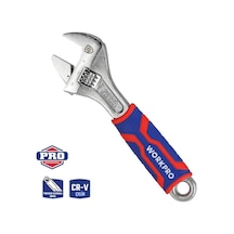 Workpro Wp272010 150mm Cr-v Profesyonel Kurbağacık Anahtar