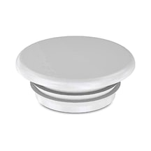 Yapıtaşı Kauçuk Mermer Granit Lavabo Batarya Delik Kapatma Tapa Beyaz