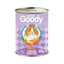 Goody Kısırlaştırılmış Somonlu Yetişkin Kedi Konservesi 400 G