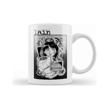 Serial Experiments Lain Manga Kupa Bardak Porselen Karışık