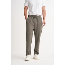 Cazador Erkek Dalgıç Kumaş Slim Fit Eşofman Altı 83105 Haki