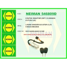 Kontak Anahtarı Logan-sandero-duster-clıo-go-megane Set 2 Kumanda Gldısptm - 16 Kutusu Ile Çok Renkli