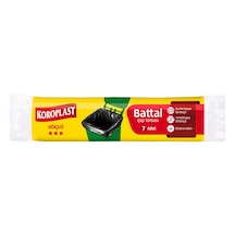 Koroplast Battal Boy Çöp Torbası 7'li - 6 Adet Tarı