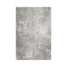Kartela Halı Grunge Halı Kaymaz Taban Makinede Yıkanabilir Halı Açık Gri - 160 X 240 Cm
