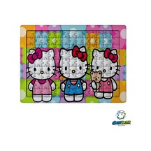 Ghostbastır Design Hello Kitty 99 Parça Ayaklı Puzzle Dekoratif Çocuk Yapbozu 0166