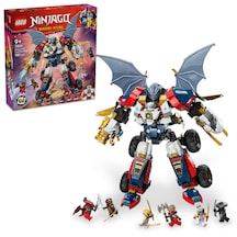 LEGO® NINJAGO® Zane’in Ultra Kombo Mech’i 71834 - 9 Yaş ve Üzeri Çocuklar için 4’ü 1 Arada Yaratıcı Oyuncak Yapım Seti (1187 Parça)