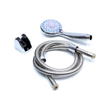 3 Fonksiyonlu Mafsallı Duş Seti Duş Başlığı Spiral Hortum Mafsal Duş Başlığı Gri Krom Diğer