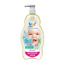 Uni Baby Şampuan Boyasız Pompalı Bebekler İçin 3'lü Set 900 Ml