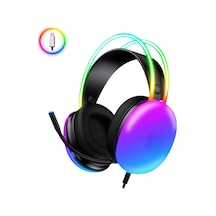 7.1 Rgb Profesyonel Gaming Mikrofonlu Gamer Oyuncu Kulaklığı Usb Pc Ps Xbox Işıklı Rengarenk