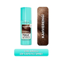 Magic Retouch Beyaz Dipleri Kapatıcı Sprey 75 Ml - Kahverengi
