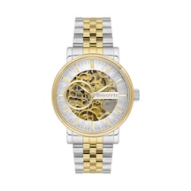 Bigotti Gold Gümüş Çelik Kordon Otomatik Erkek Kol Saati L-bg.1.10684-4 Gold - Gümüş