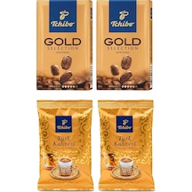 Tchibo Gold Filtre Kahve 2 x 250 G + Türk Kahvesi 2 x 100 G